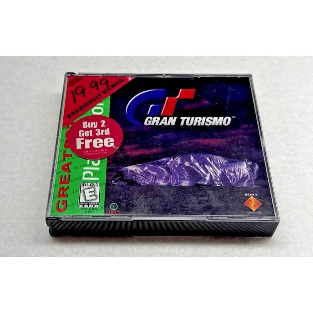 Gran Turismo Greatest Hits PS1 Sony PlayStation Complete CIB w/ Manual